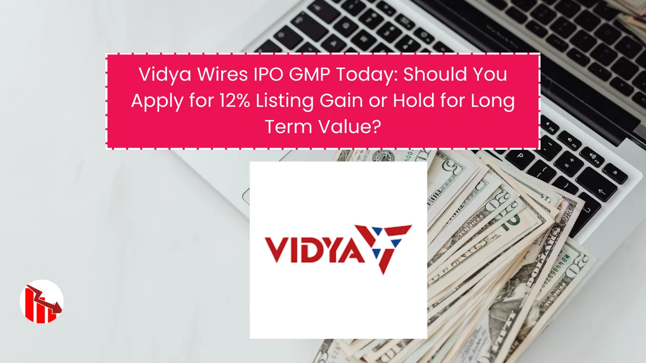 Vidya Wires IPO GMP Today: Should You Apply for 12% Listing Gain or Hold for Long Term Value?