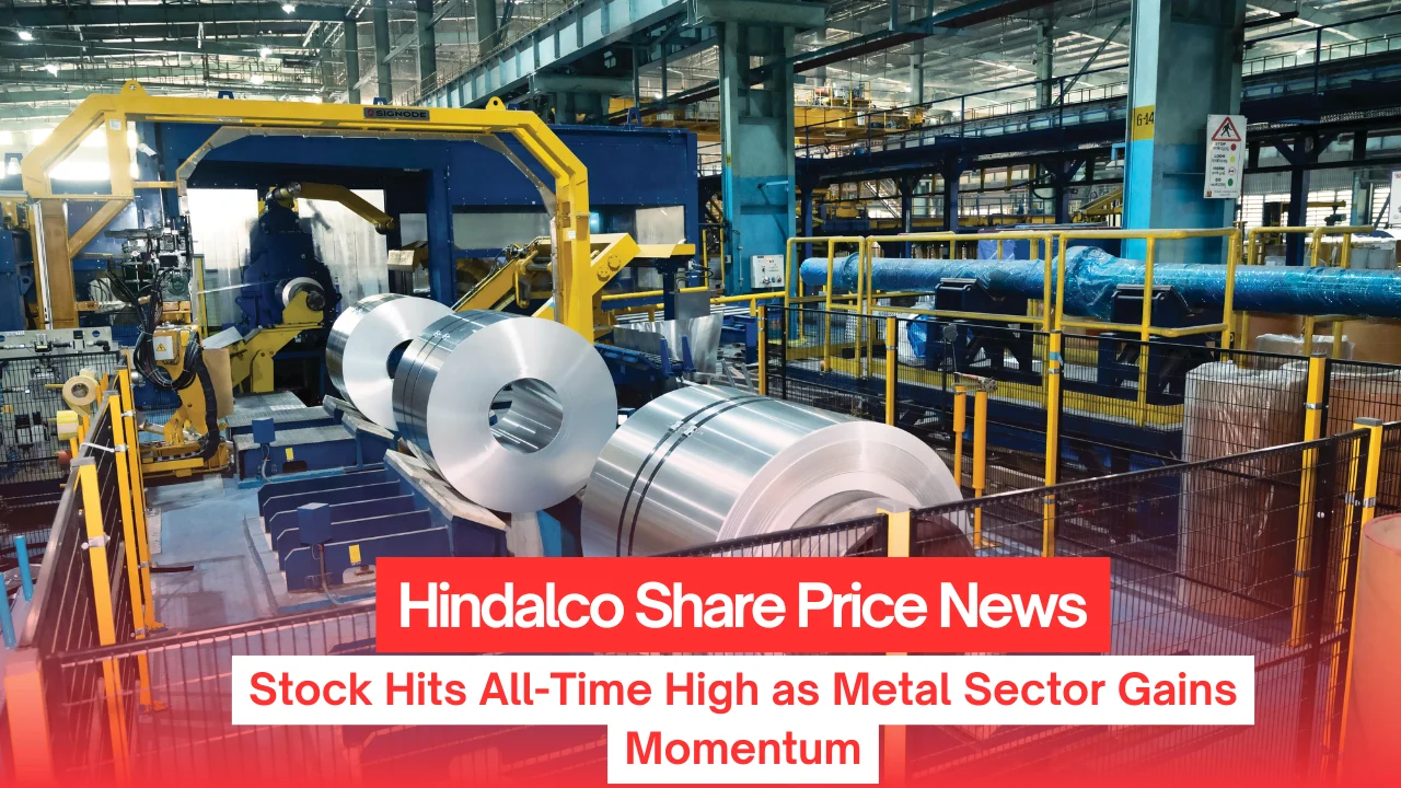 Hindalco Share Price News: Stock Hits All-Time High as Metal Sector Gains Momentum