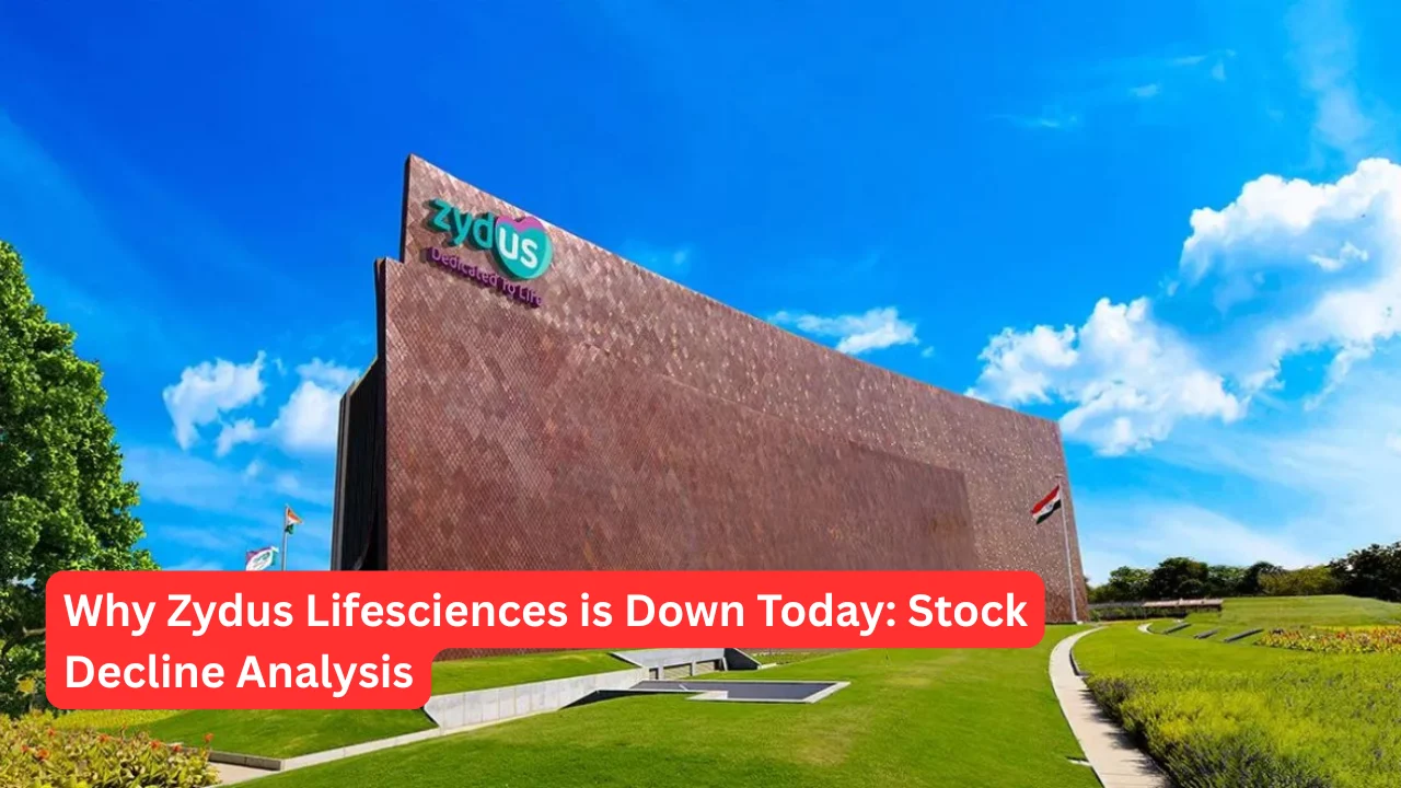 Why Zydus Lifesciences is Down Today: Stock Decline Analysis