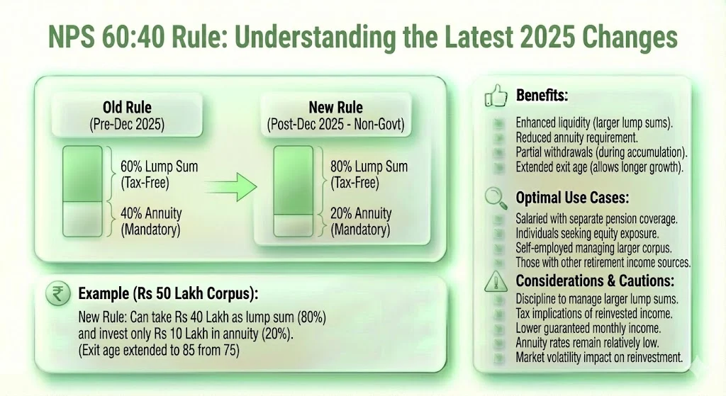 NPS 60:40 Rule: Understanding the Latest 2025 Changes