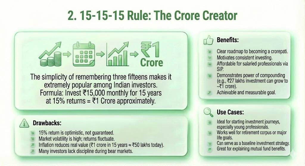 15-15-15 Rule: The Crore Creator