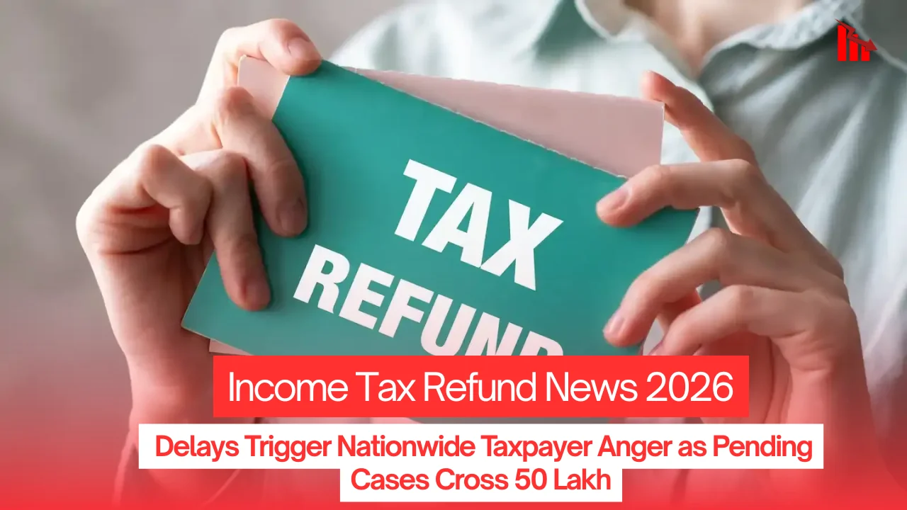 Income Tax Refund News 2026: Delays Trigger Nationwide Taxpayer Anger as Pending Cases Cross 50 Lakh