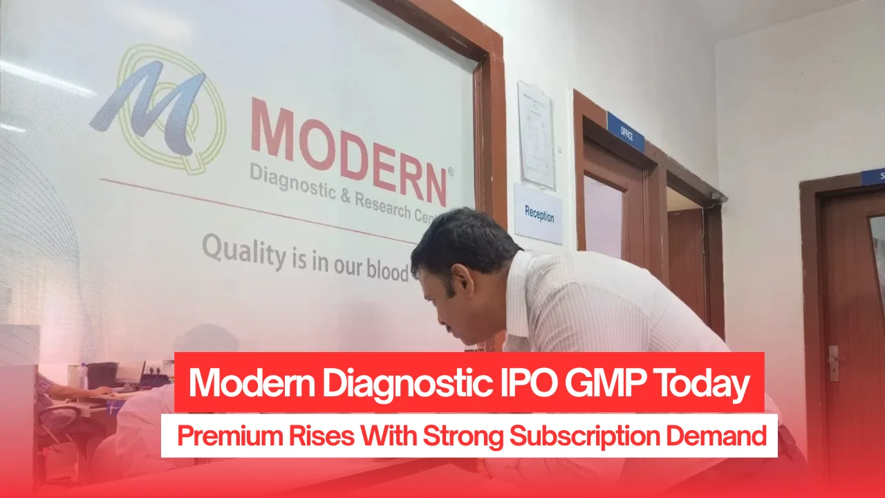 Modern Diagnostic IPO GMP Today: Premium Rises With Strong Subscription Demand